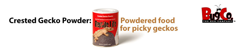 Crested Gecko Powder: Powdered food for picky geckos